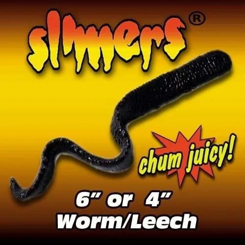 Slimers 6" Leech Slimers 6" Leech