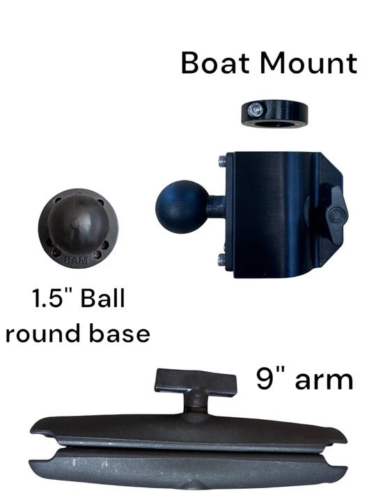 Summit Fishing Transducer Pole Boat Mount Summit Fishing Transducer Pole Boat Mount