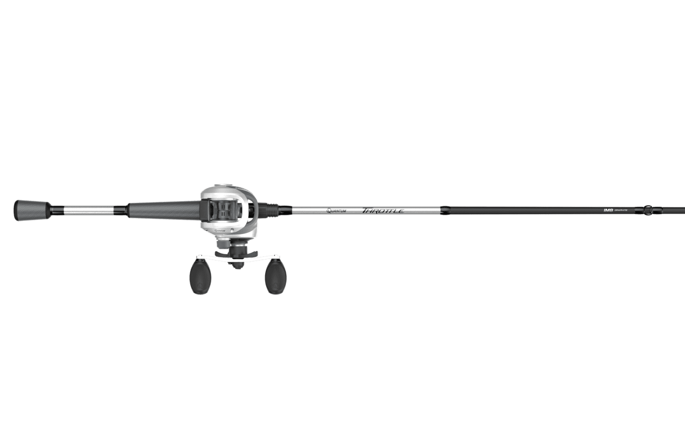 Quantum Throttle Baitcast Reel and Fishing Rod Combo