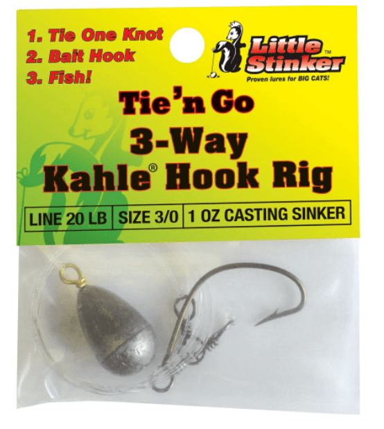 Little Stinker Tie 'N Go Kahle Hook Bait Rig