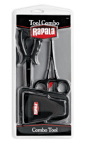 Rapala 5" Forceps / 8" Pliers / Dual Sheath & Clip Combo