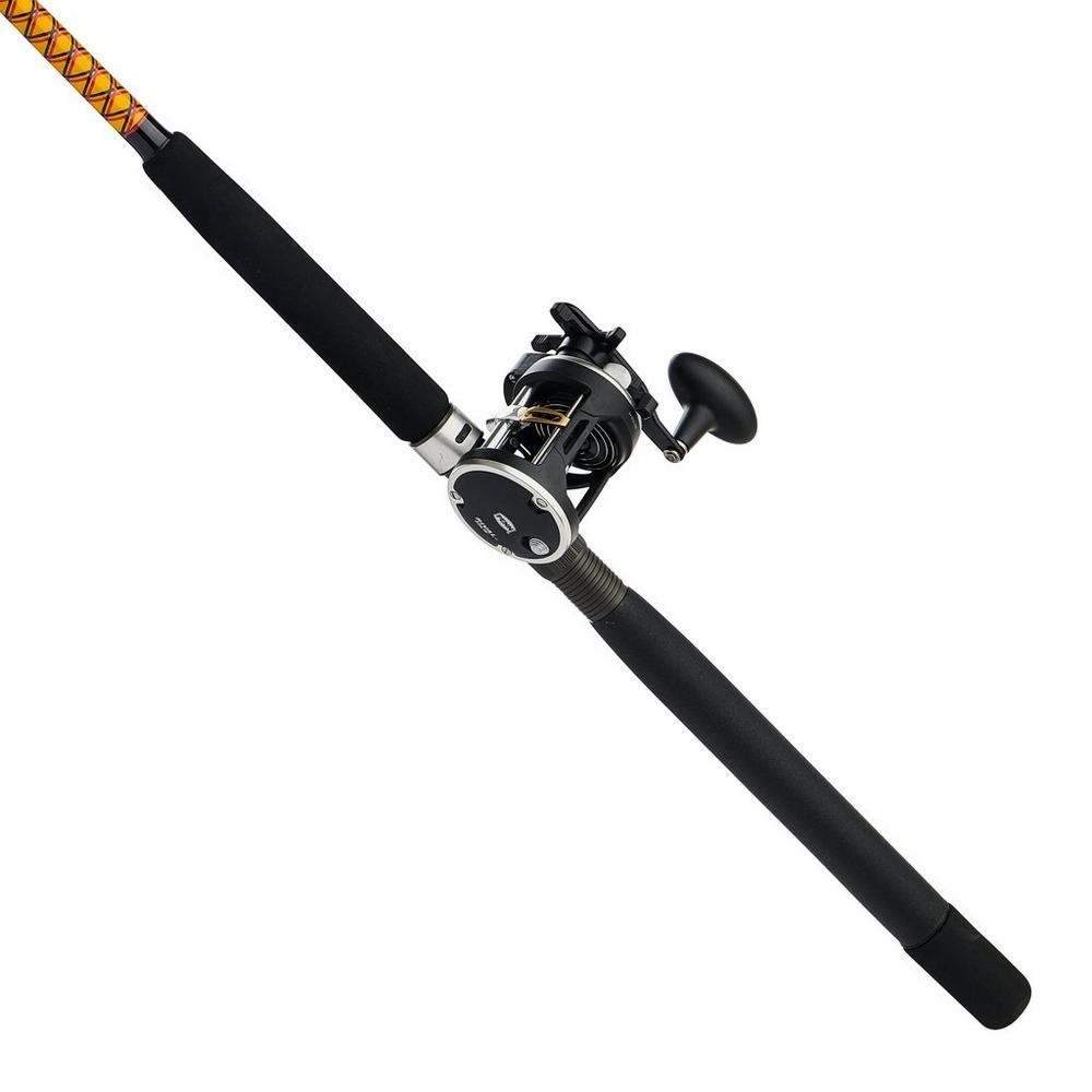 Shakespeare Contender Spinning Reel and Ugly Stik Big Water Fishing Rod  Combo,Blue : Everything Else 