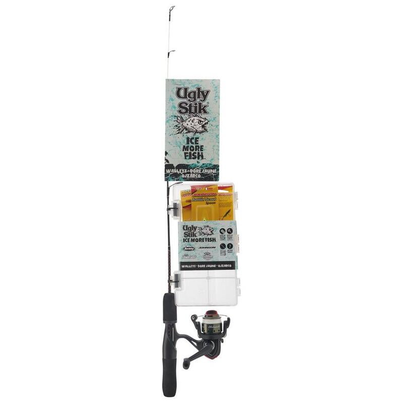 Shakespeare Ugly Stik Ice More Fish Walleye Kit