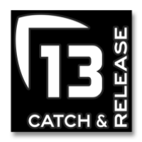 13 Fishing Catch & Release Decal - Small