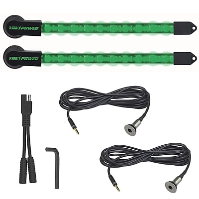 Yak-Power 2pc Green LED light Kit
