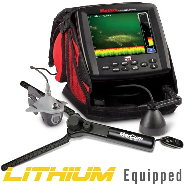 Marcum LX-9L Sonar/Cam 8" LCD Dual Bm w/ "Brute" LiFePO4 12V10Ah Battery Marcum LX-9L Sonar/Cam 8" LCD Dual Bm w/ "Brute" LiFePO4 12V10Ah Battery