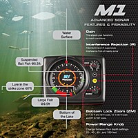 Marcum M1 True Color Sonar Flasher System