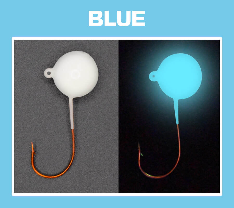 Big Nasty Tackle Super Glow Pout Pounder Jig Big Nasty Tackle Super Glow Pout Pounder Jig