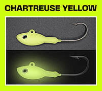 Big Nasty Tackle Super Glow Buckeye Jig Big Nasty Tackle Super Glow Buckeye Jig