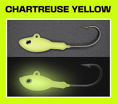 Big Nasty Tackle Super Glow Buckeye Jig