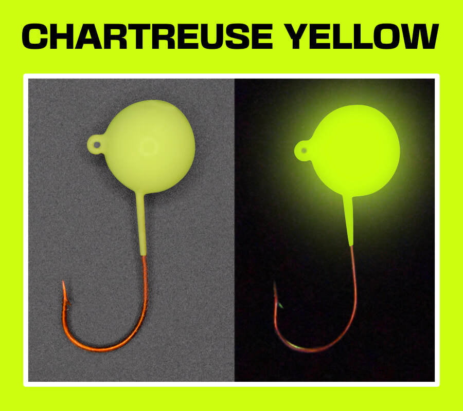 Big Nasty Tackle Super Glow Pout Pounder Jig Big Nasty Tackle Super Glow Pout Pounder Jig