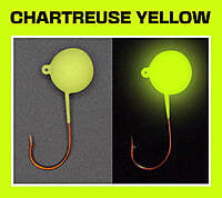 Big Nasty Tackle Super Glow Pout Pounder Jig