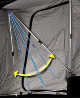 Otter XT PRO Cabin X-Over Shelter Pkg. Otter XT PRO Cabin X-Over Shelter Pkg.