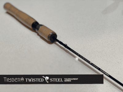Timber Twisted Steel Ice Rod
