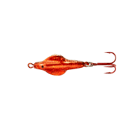Lindy Rattl'n Flyer Spoon Ice Fishing Lure Red 1 1/4 in. 1/8 oz