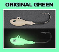Big Nasty Tackle Super Glow Buckeye Jig Big Nasty Tackle Super Glow Buckeye Jig