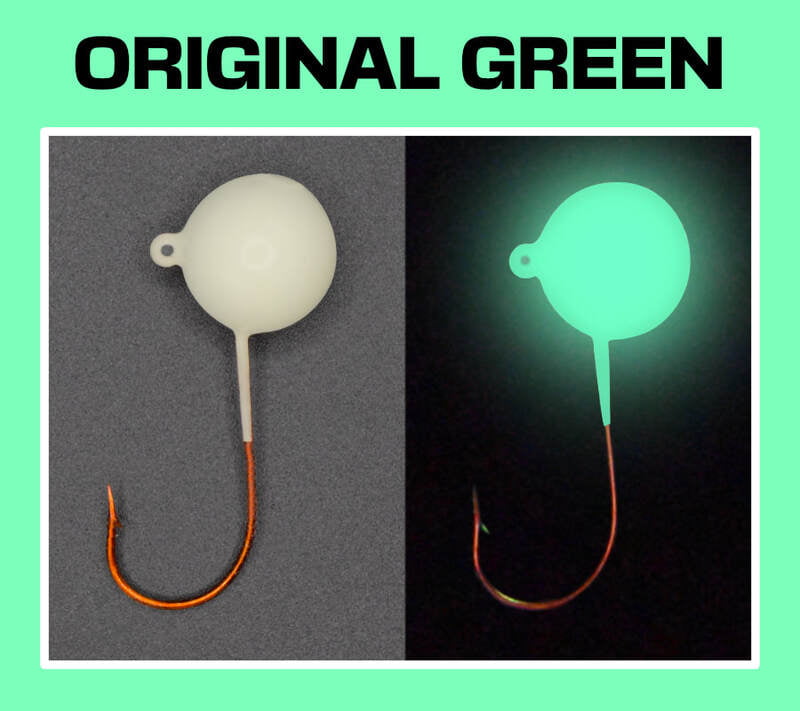 Big Nasty Tackle Super Glow Jig Big Nasty Tackle Super Glow Jig