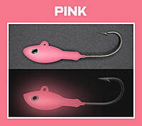 Big Nasty Tackle Super Glow Buckeye Jig Big Nasty Tackle Super Glow Buckeye Jig