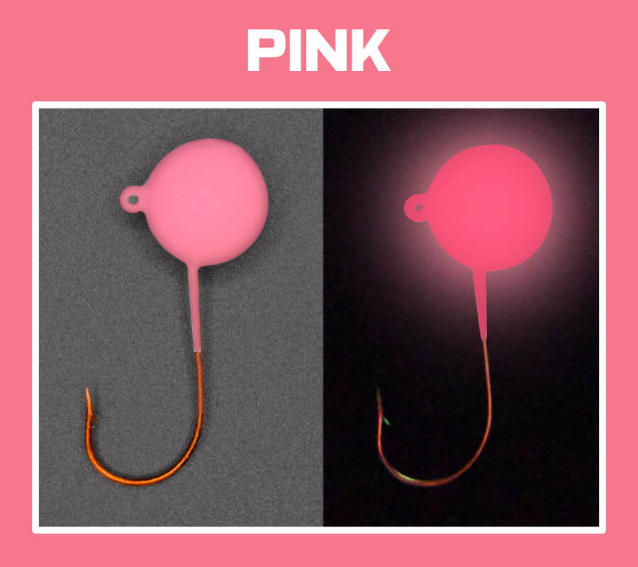 Big Nasty Tackle Super Glow Pout Pounder Jig Big Nasty Tackle Super Glow Pout Pounder Jig