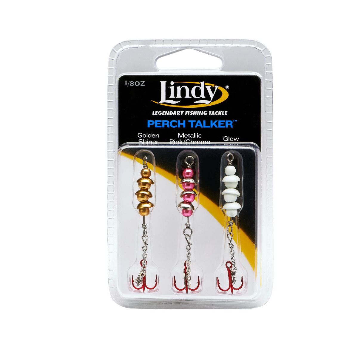 Lindy Perch Talker 3Pk 1/8 oz. Lindy Perch Talker 3Pk 1/8 oz.