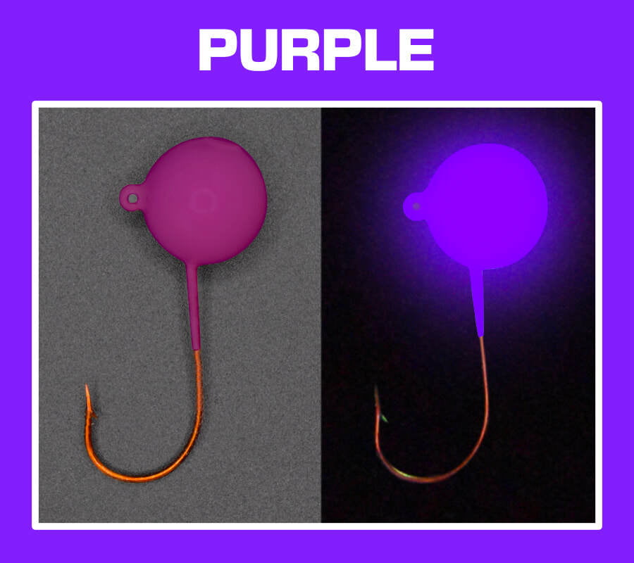 Big Nasty Tackle Super Glow Pout Pounder Jig Big Nasty Tackle Super Glow Pout Pounder Jig