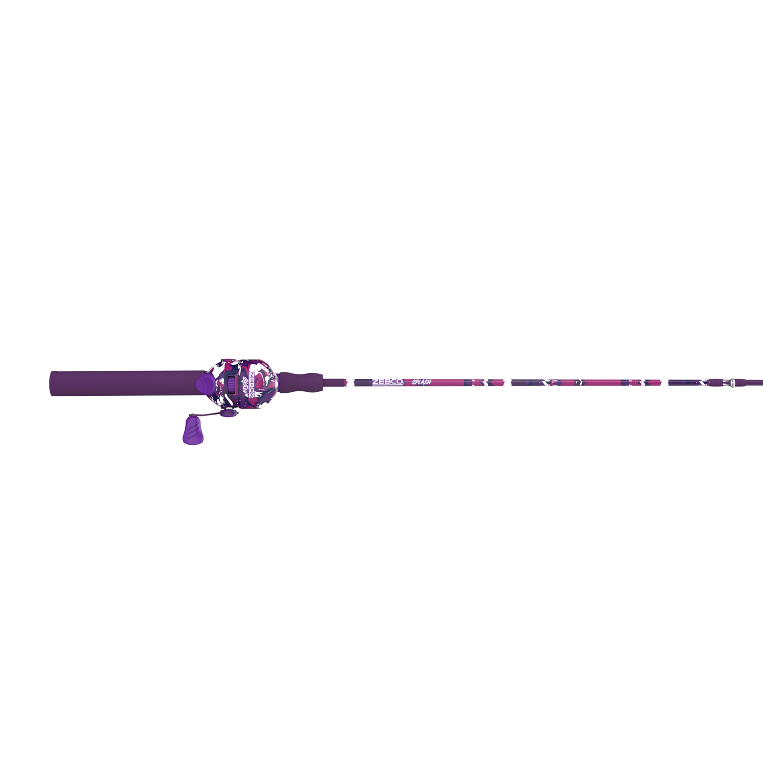 Zebco Splash 6' M 2pc Spincast Combo